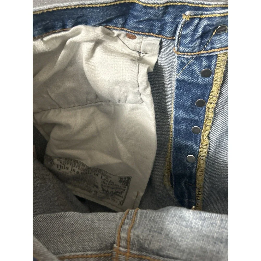 Levi's 501 Original Fit Men's Jeans Button Fly Sz 32 X 29